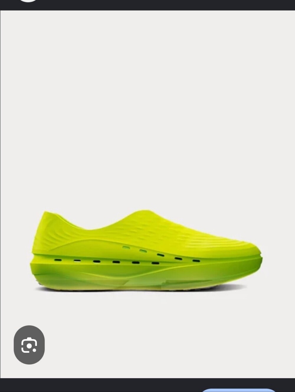 STAND+ Unisex Slip-On Athletic Clog in Neon Lime